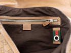 Gucci Caramel Brown Guccissima Leather Messenger Flap Bag