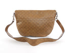 Gucci Caramel Brown Guccissima Leather Messenger Flap Bag