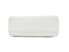 Chanel White Vintage 1997 CC Soft Envelope Shoulder Flap Bag SHW