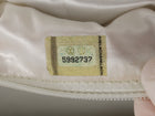 Chanel White Vintage 1997 CC Soft Envelope Shoulder Flap Bag SHW