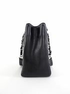 Chanel Black Caviar Leather GST Grand Shopping Tote Bag