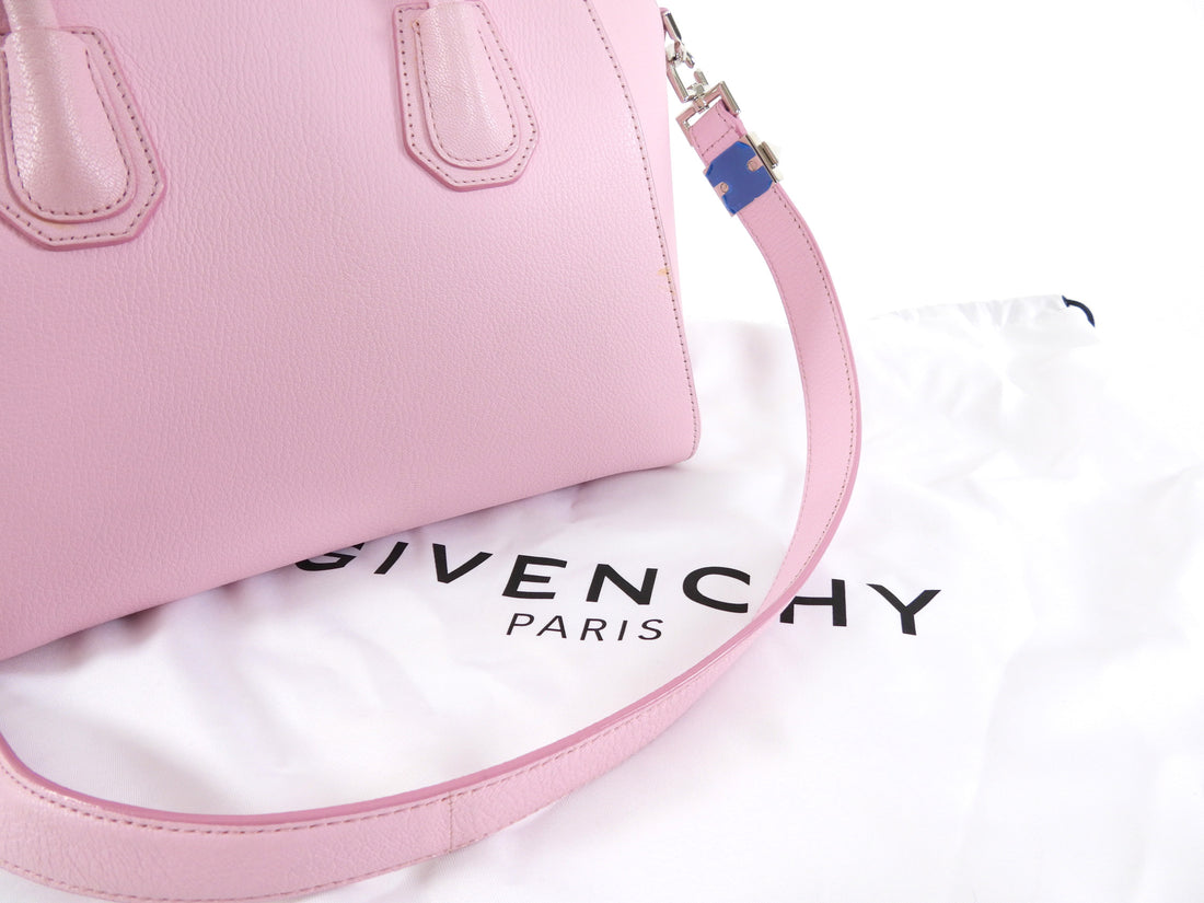 Givenchy Pink Leather Small Antigona Bag