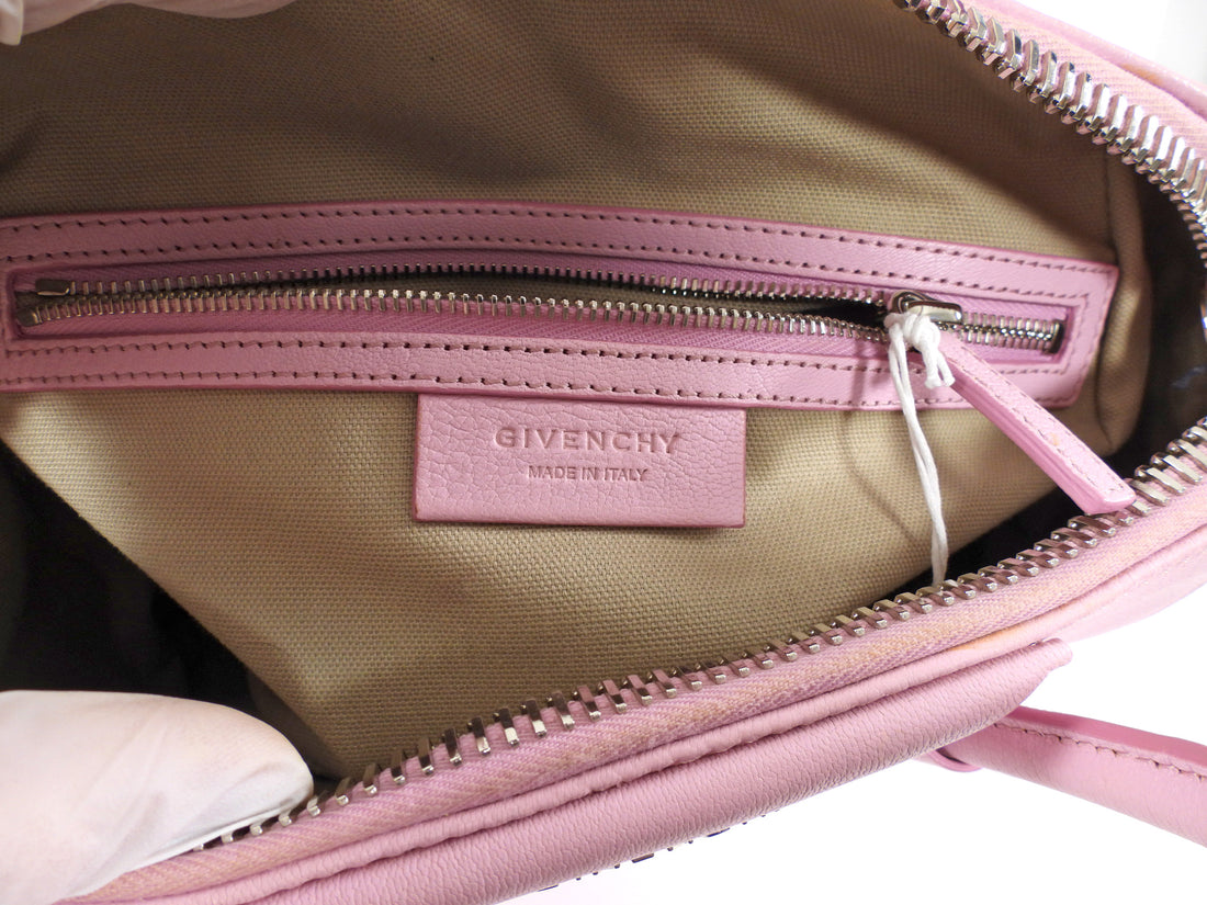 Givenchy Pink Leather Small Antigona Bag