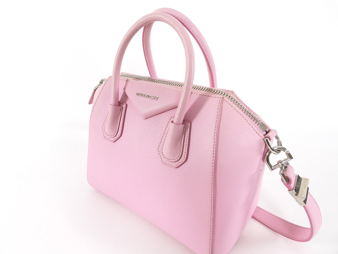 Givenchy Pink Leather Small Antigona Bag