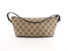 Gucci Brown Monogram Canvas Small Boat Bag