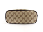Gucci Brown Monogram Canvas Small Boat Bag