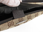 Gucci Brown Monogram Canvas Small Boat Bag