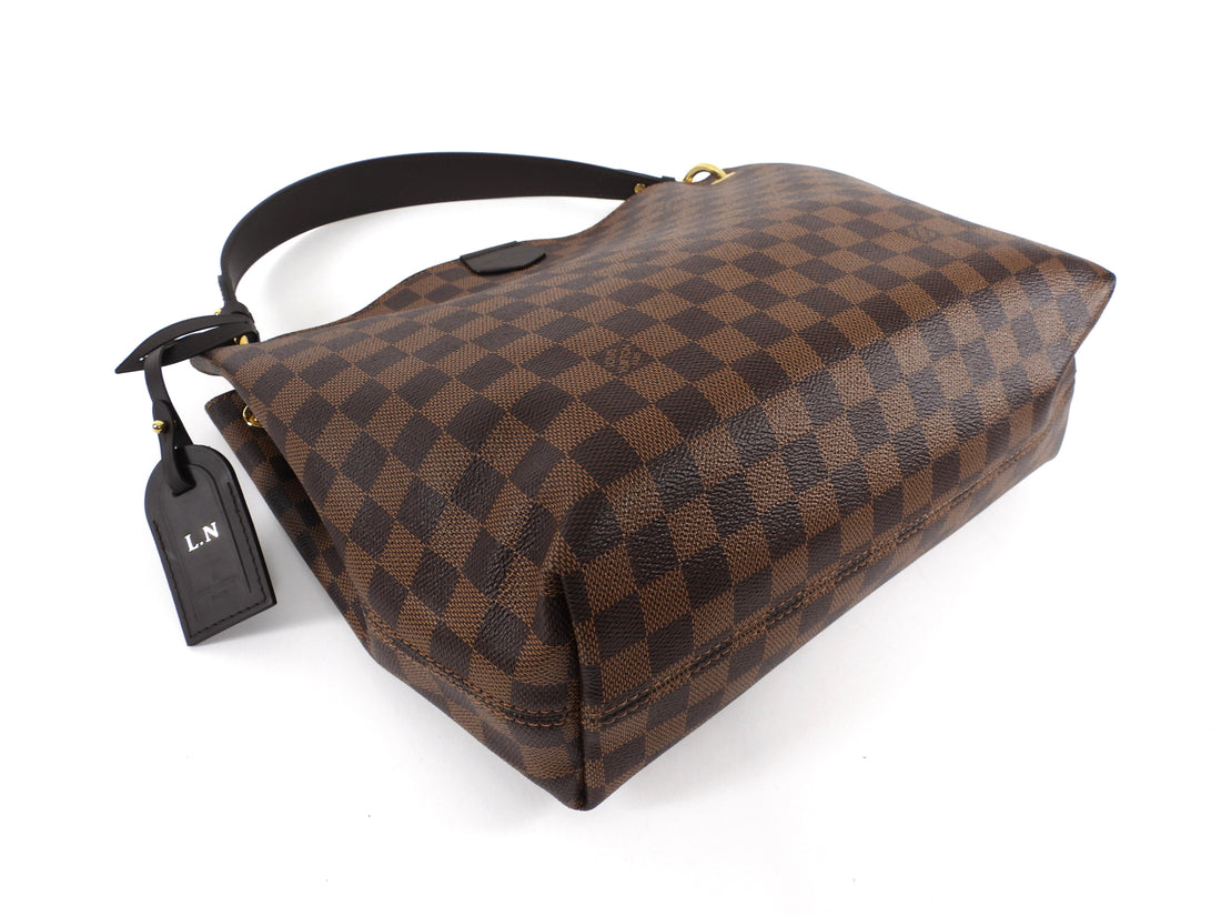 Louis Vuitton Brown Damier Ebene Graceful Shoulder Bag PM