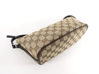 Gucci Brown Monogram Canvas Small Boat Bag