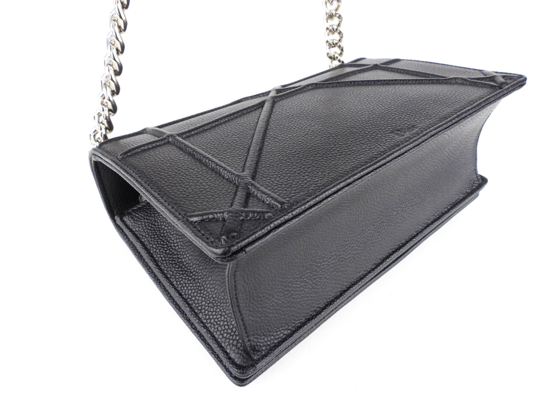 Diorama leather crossbody bag Dior Black in Leather - 35112474