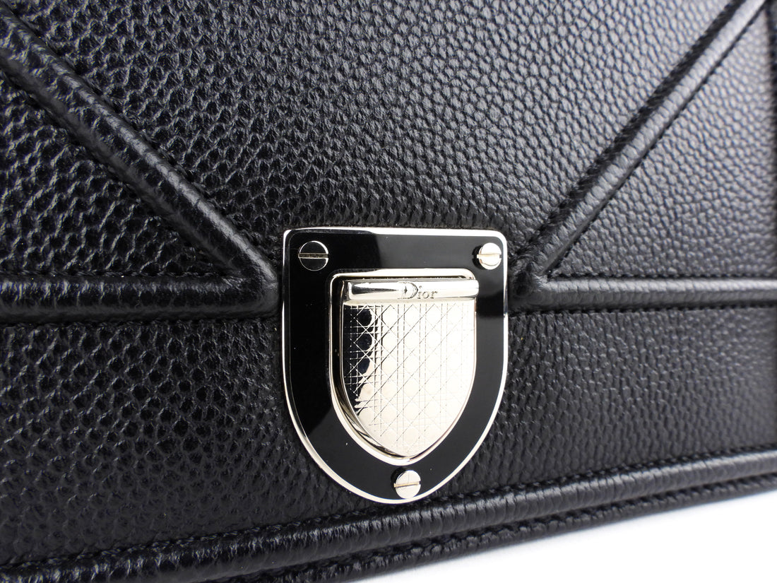 Diorama leather handbag Dior Black in Leather - 36104869