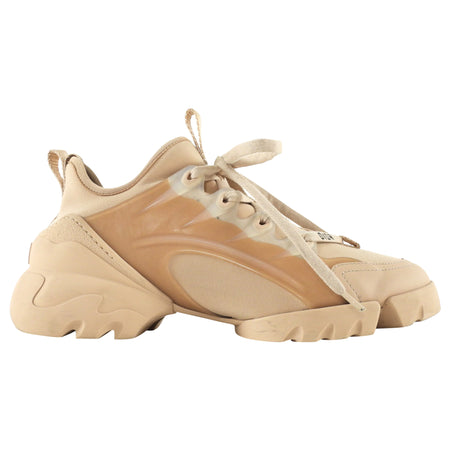 Dior Blush Nude D-Connect Blush Beige Neoprene and Rubber Sneaker - 37