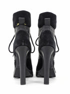 DSQUARED2 Black Canada Hiking Heeled Ankle Boots - 37
