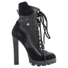 DSQUARED2 Black Canada Hiking Heeled Ankle Boots - 37