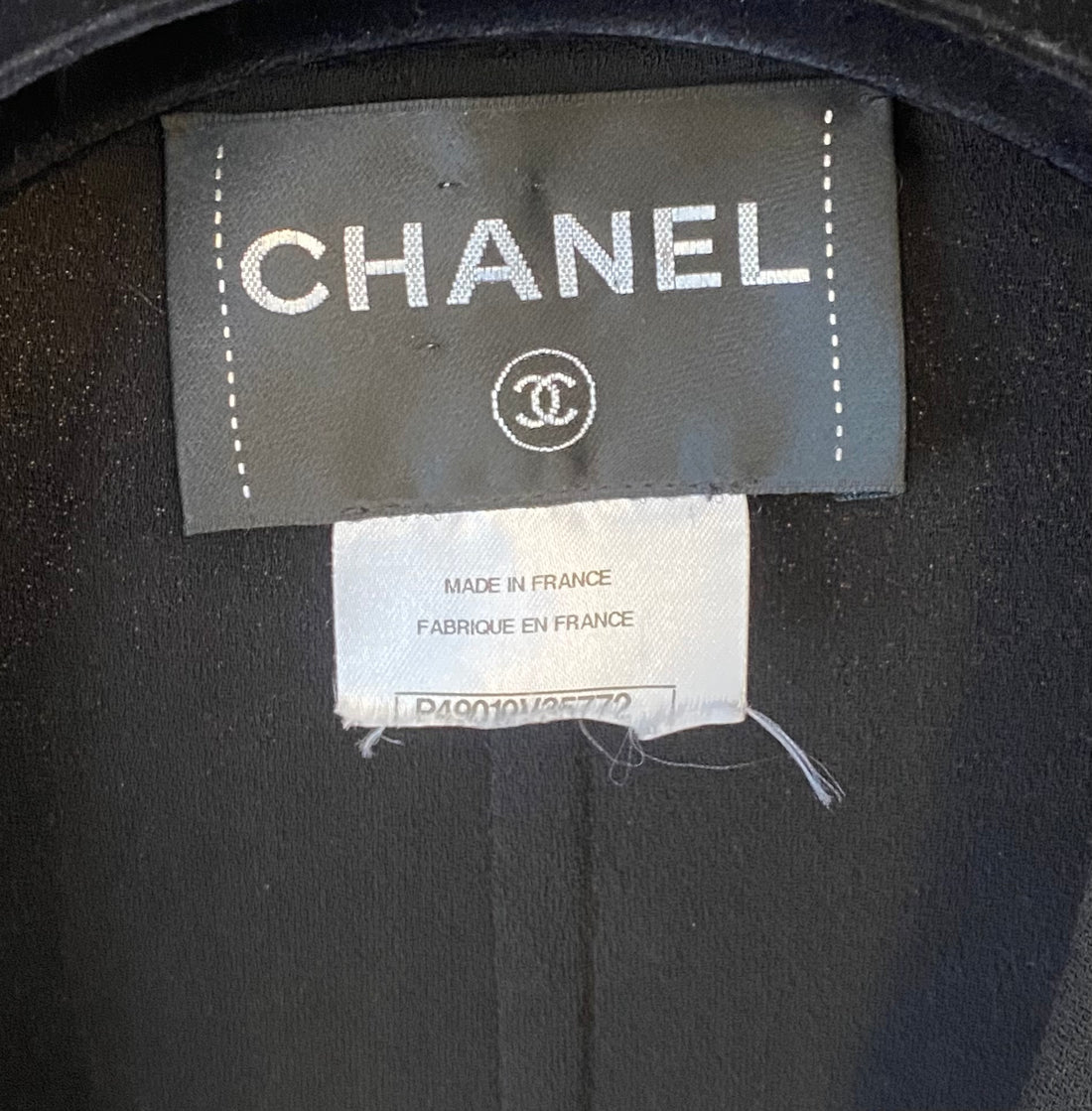 Chanel SS14 White & Black Two Tone Jacket - FR 42 / US 8-10