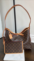 Louis Vuitton Carryall MM Monogram Canvas Shoulder Bag