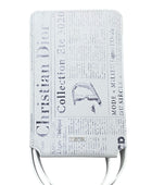 Dior x Daniel Arsham Homme SS20 Newsprint Grained Calfskin Phone Pouch