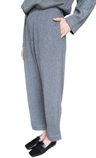 Brunello Cucinelli Silver Cotton Lamé 2-Piece Sweatsuit - S