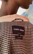 Giorgio Armani Beige Wool Cashmere Car Coat - 42 / US 6