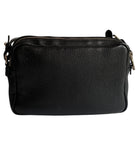 Prada Black Daino Leather Crossbody Camera Bag