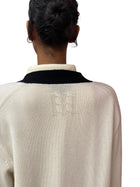 Nili Lotan White Neshat Cashmere Cardigan - M