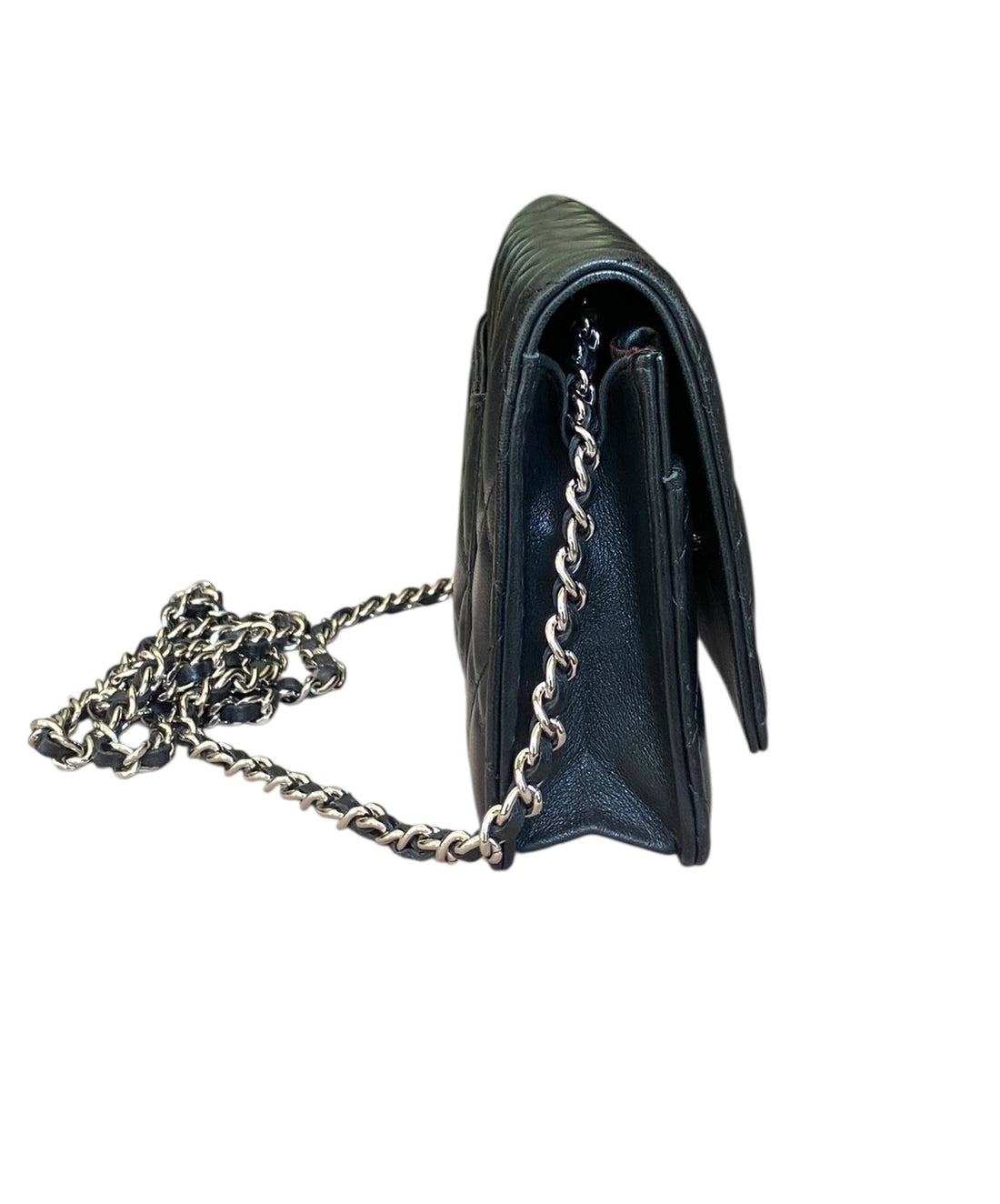 Chanel Black 2019 Classic Leather CC WOC