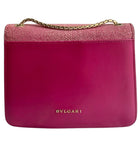 Bvlgari Pink Stingray Small Serpenti Crossbody Flap Bag