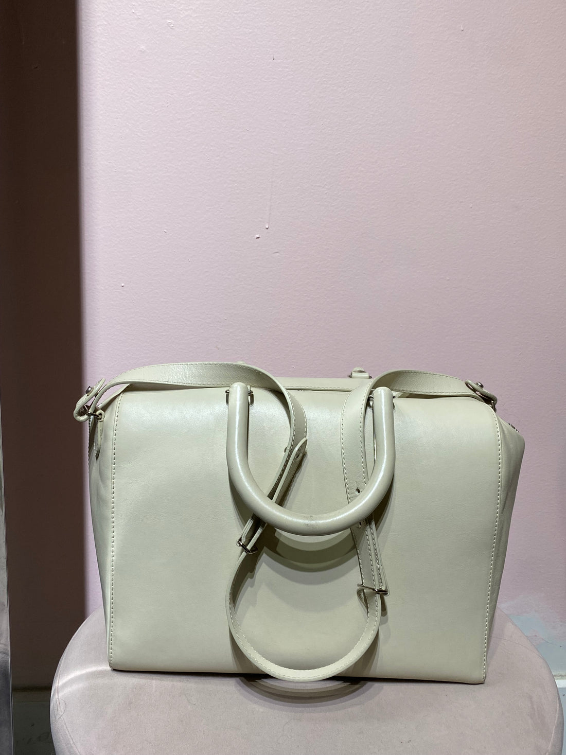 Margiela Metal Handle Handbag