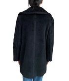 Max Mara Black Fiocco Teddy Coat - 38 / US 4
