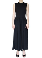 Toteme Black Cotton Sleeveless Maxi Dress - S / US 4