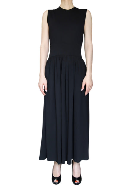Toteme Black Cotton Sleeveless Maxi Dress - S / US 4