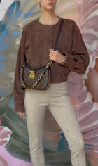 Louis Vuitton Brown Monogram Reverso Two-Way Twinny Bag