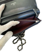 Chanel Black 2019 Classic Leather CC WOC