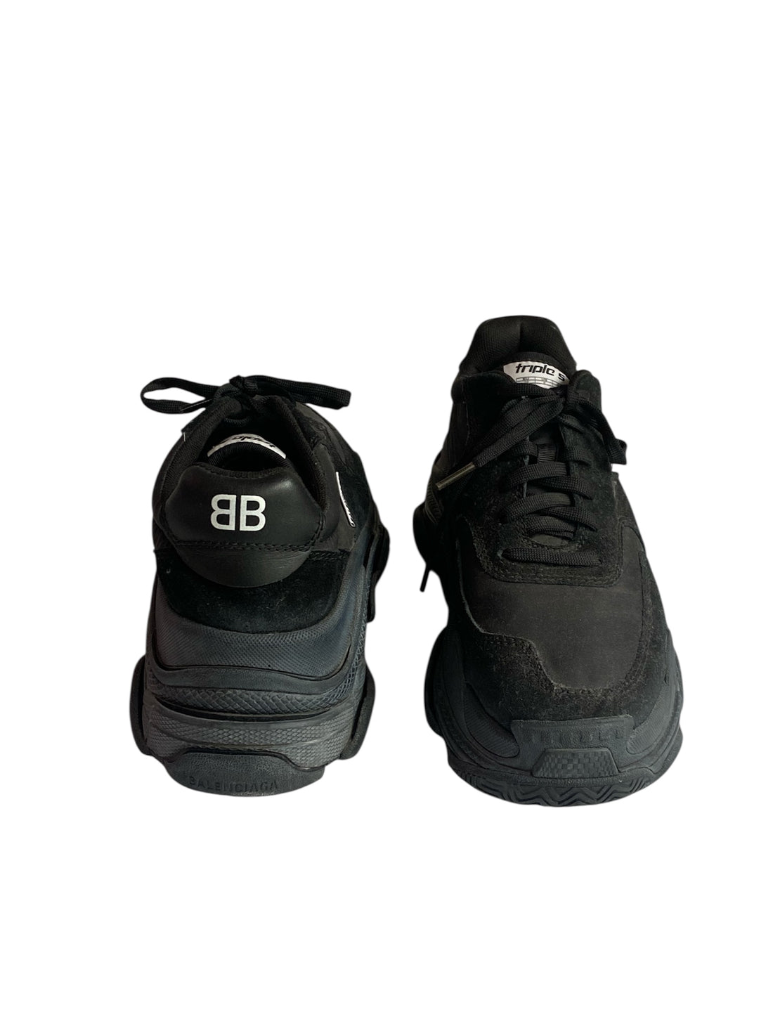 Balenciaga Black Triple S Sneaker - US 9