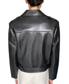 Anine Bing Black Moto Greer Leather Jacket - S