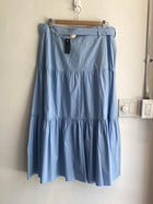 Red Valentino Blue Ruffle Skirt - S