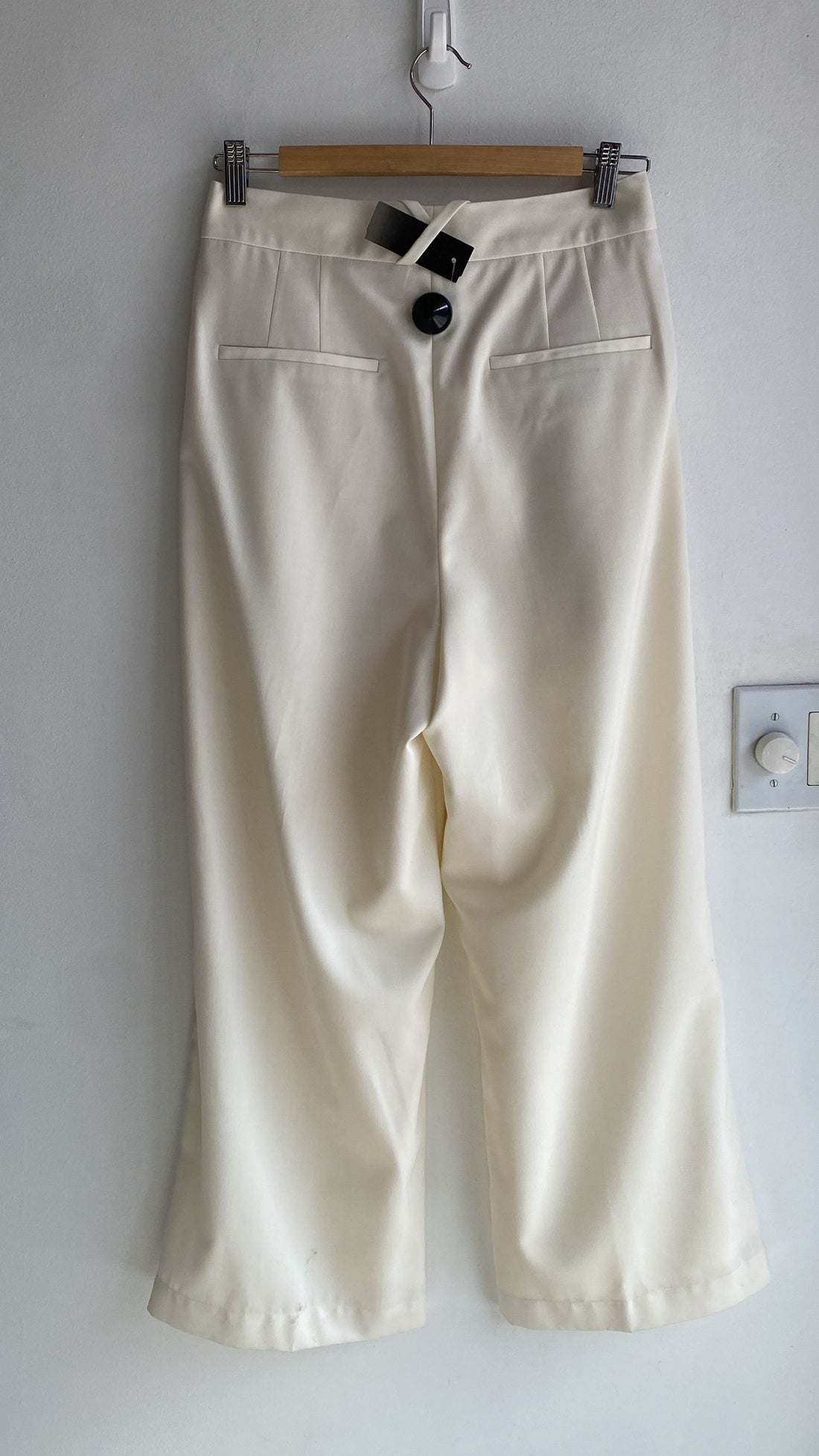 Róhe White Frame Trouser