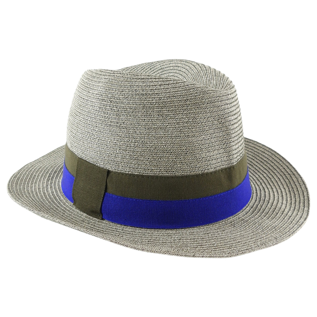 Eres Woven Fedora Brim Grosgrain Ribbon Hat - M