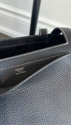 Hermes Black 2022 Clemence Cabasellier 31 Tote Bag