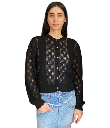 Ulla Johnson Alpaca Blend Knit Cardigan - M / L