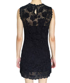 Heirloom By Doen “Annalisa” Black Crochet Knit Mini Dress - L / US 8