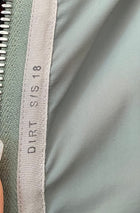 Rick Owens Sage Green SS 18 Gathered Tank - US 6