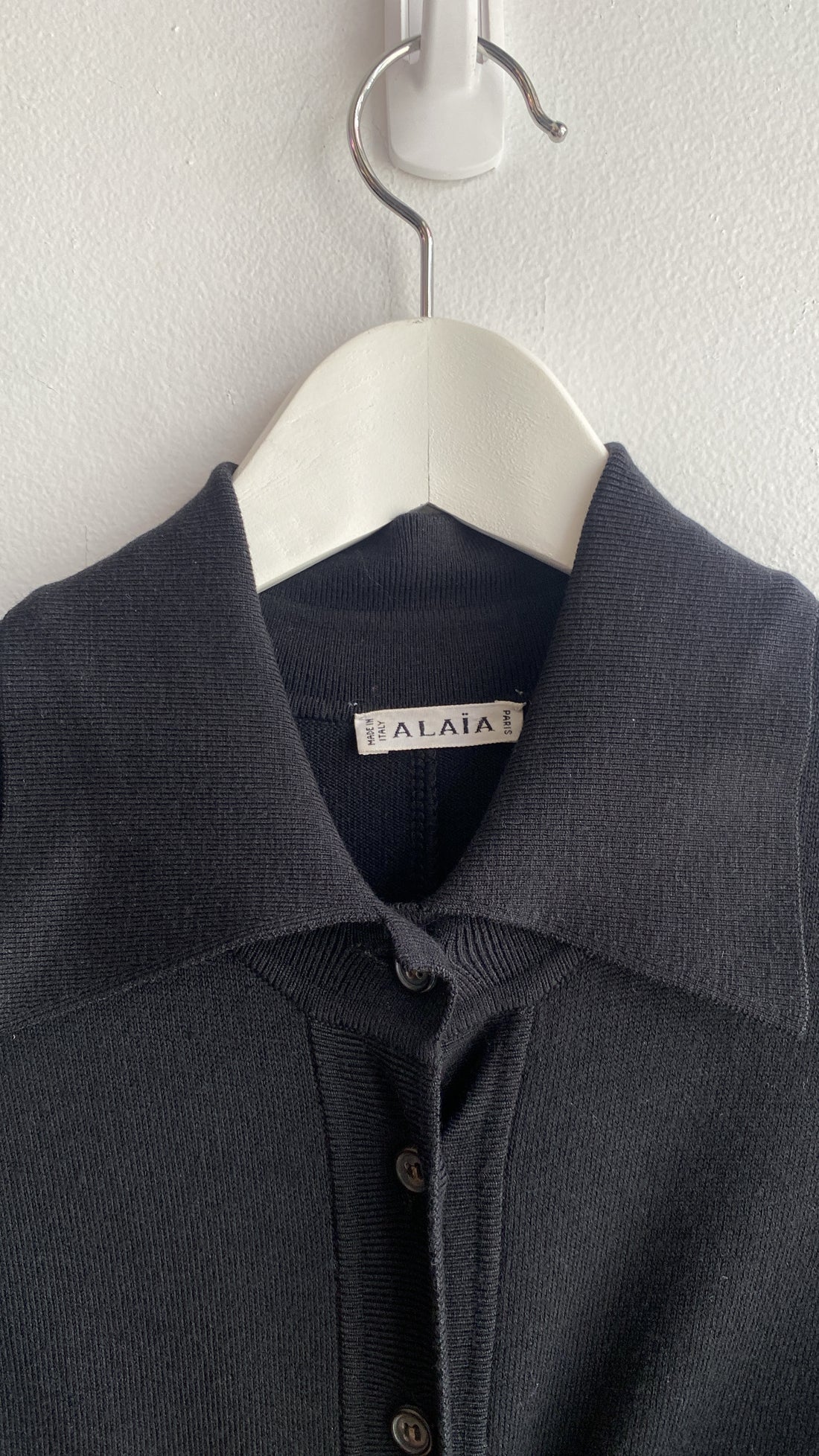 Alaia 1980s Knit Jersey Dress