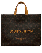 Louis Vuitton Homme SS25 Leather Monogram Shopper Tote MM
