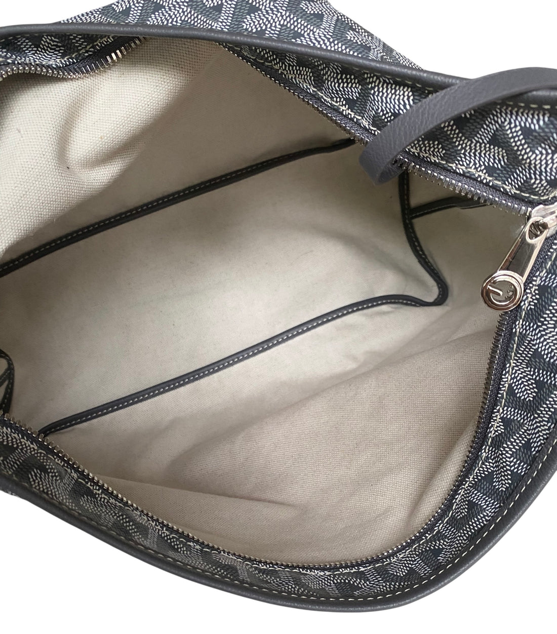 Goyard Grey Goyardine Boheme Tote Bag