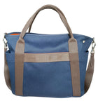 Hermes Navy Toile Sac De Pansage Grooming Bag