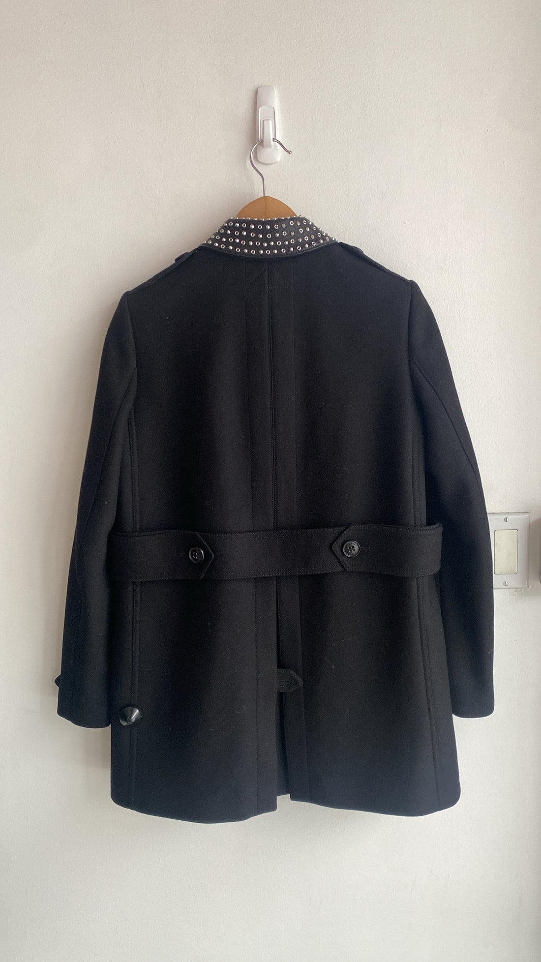 Burberry Studded Wool Jacket
