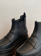 Alexander Wang Black Rubber Carter Boot
