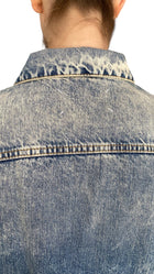 Maison Martin Margiela Blue Denim Oversized Reconstructed Jacket - 42 / US 6-8