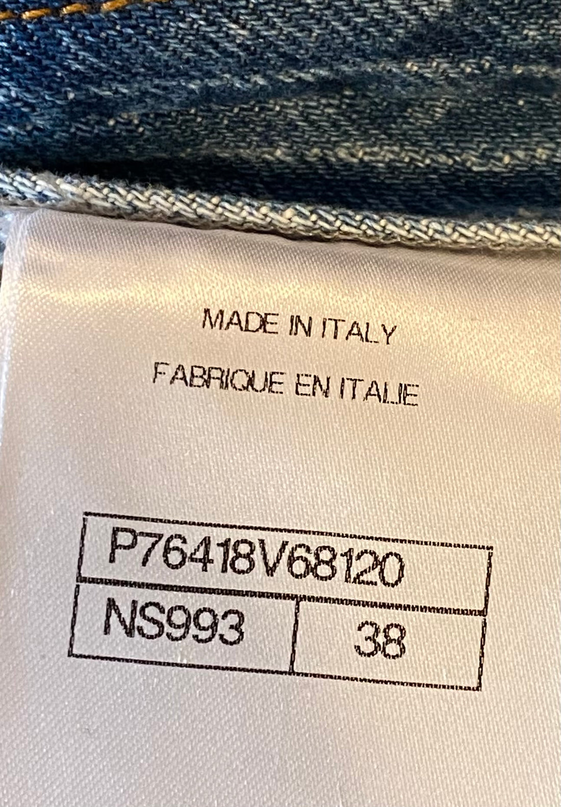 Chanel 24C Denim CC Logo Embroidered Vest - 38 / US 6